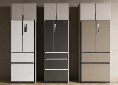 现代冰箱3D模型下载